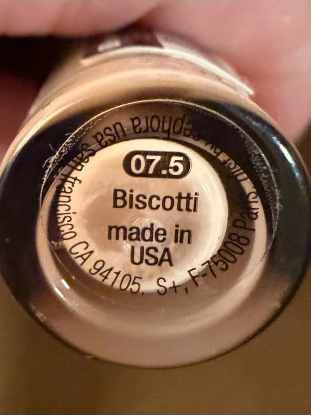 NEW SEPHORA Bright Future Gel Serum Concealer #07.5 Biscotti